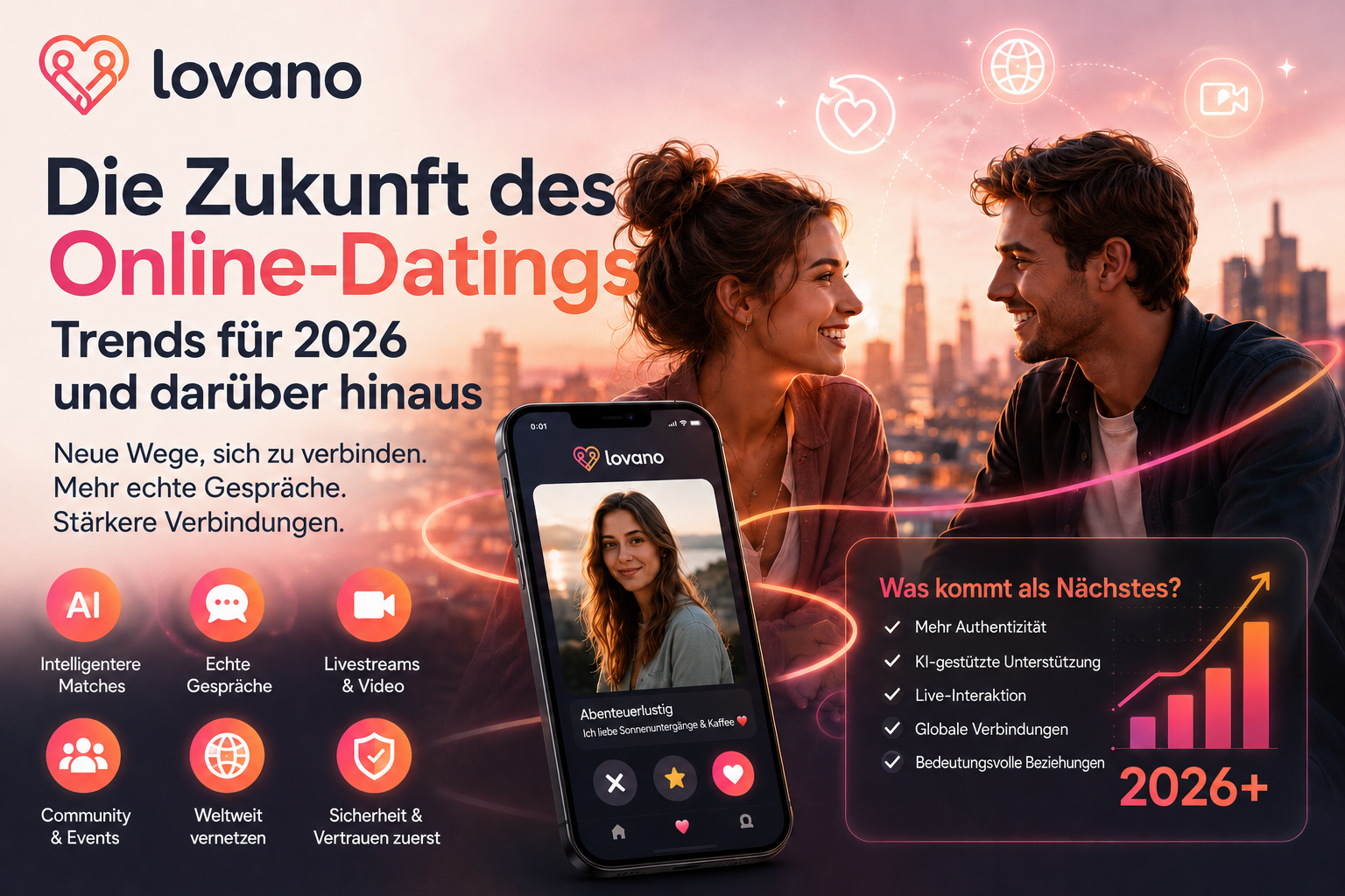 The Future of Online Dating — Trends for 2026 and Beyond