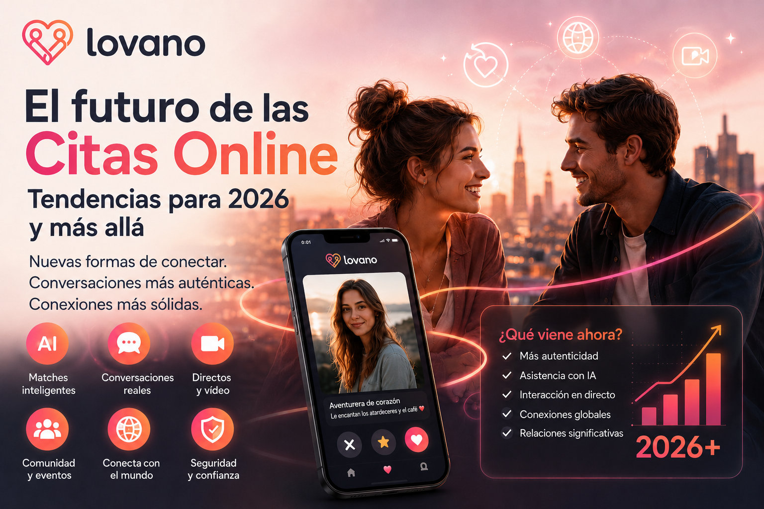 Una chica y un chico se miran intensamente a los ojos.