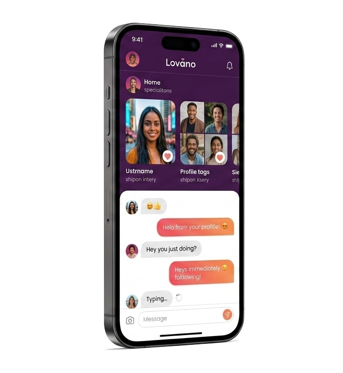 lovano chat preview mockup